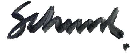 Firma del artista Alberto Schunk
